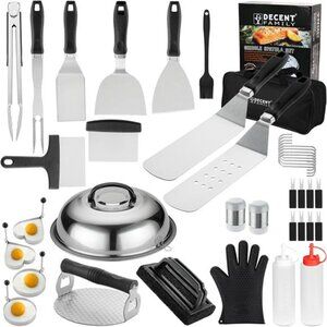 39PCS Griddle Accessories Kit, Flat Top Grill Accessories Set for Outdoor